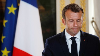 FEMME ACTUELLE - Le visage est moins rond" : Emmanuel Macron "vieilli" par son mandat ? Des spécialistes répondent