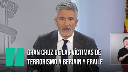 El Gobierno concede la Gran Cruz de las Víctimas de Terrorismo a David Beriain y Roberto Fraile