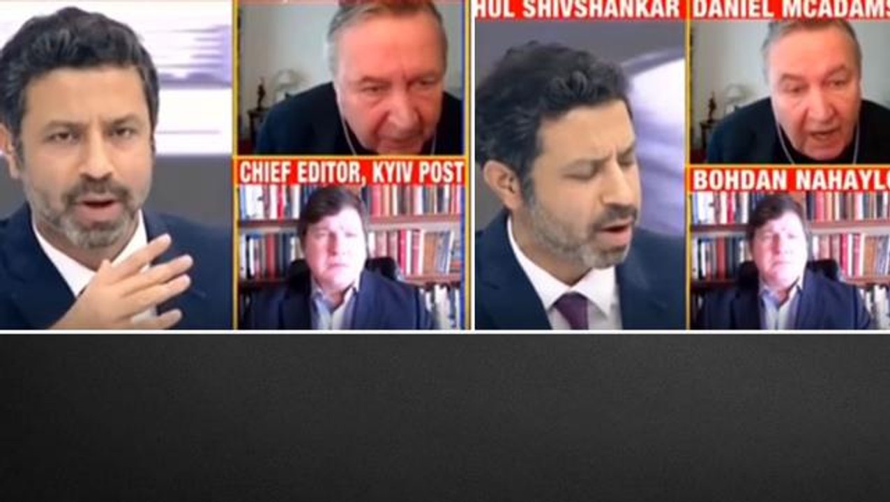 Canlı yayında gaza gelen Hintli gazeteci, yanlış kişiyi azarlayınca rezil oldu