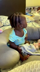 Kiddo Gets Happy When Dad Comes Home