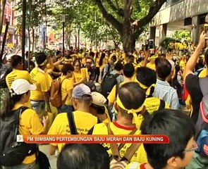 PM bimbang pertembungan baju merah dan baju kuning