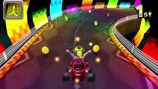 Nintendo 3DS, Mario Kart 7, Music Park, Peach Gameplay
