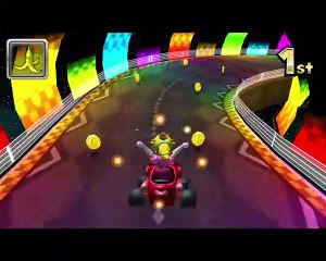 Nintendo 3DS, Mario Kart 7, Music Park, Peach Gameplay