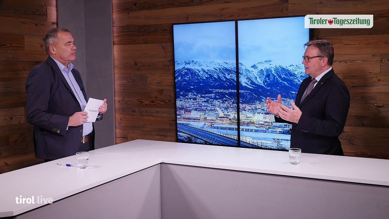 Günther Platter in „Tirol Live”