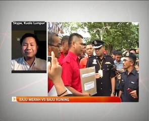 Baju Merah vs Baju Kuning