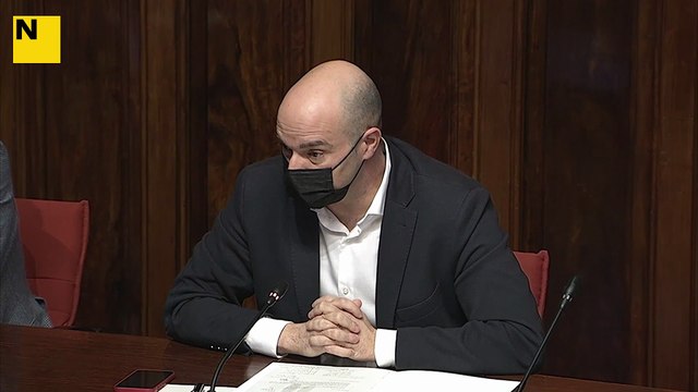 El portaveu adjunt del PSC Raúl Moreno reclama que el nou Reglament millori la transparència de la cambra