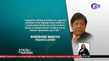 Marcos, nanawagang respetuhin ng Russia ang kalayaan at demokratikong pamumuhay ng Ukraine | SONA