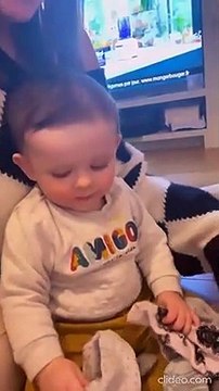 Alice Detollenaere et son fils Marius.