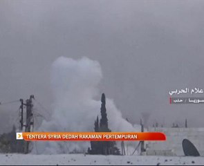 Tentera Syria dedah rakaman pertempuran