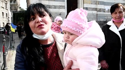 Ucraina, a Genova Nadia accoglie madre, nuora e nipoti: "Ora cerchiamo una casa"