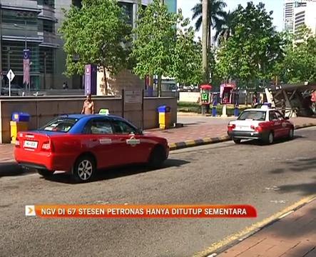 NGV di 67 stesen Petronas hanya ditutup sementara