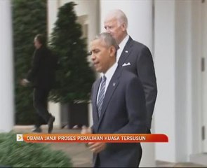 Obama janji proses peralihan kuasa tersusun