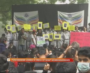 Pencemaran udara di India ditahap membimbangkan