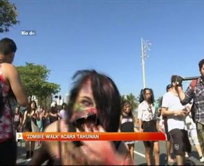 'Zombie Walk' acara tahunan