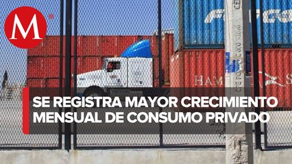 Consumo privado aumentó 1.5% mensual en diciembre de 2021