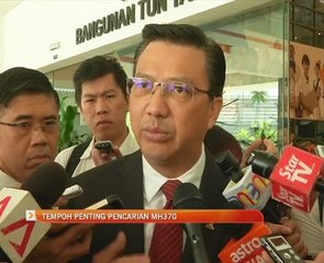 Tempoh penting pencarian MH370