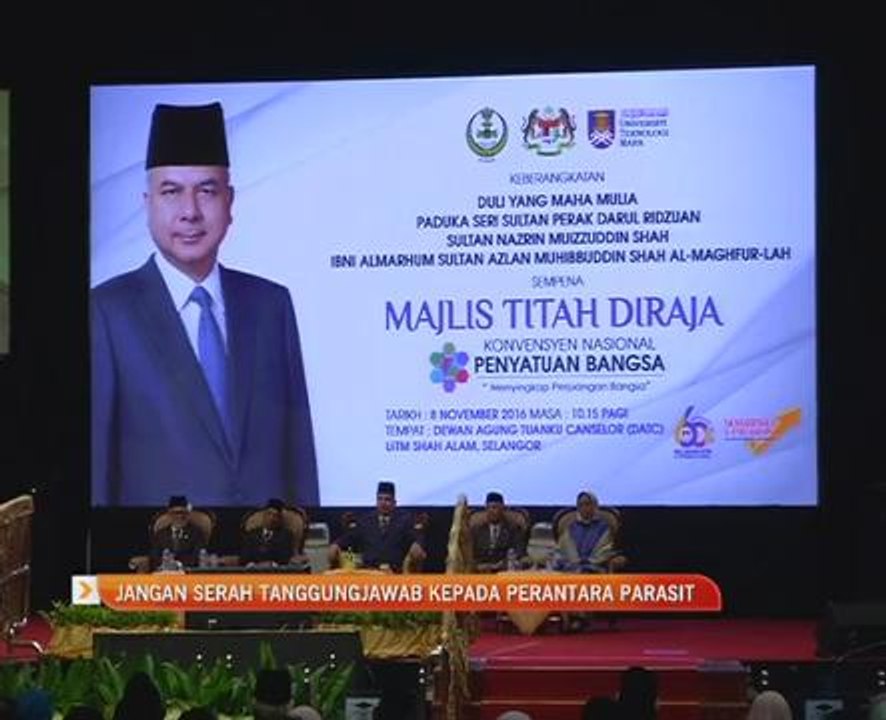 Jangan serah tanggungjawab kepada perantara parasit