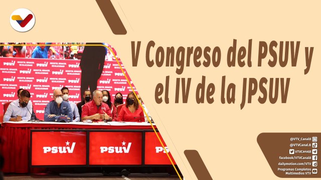 Café en la Mañana | Daran inicio al V Congreso del PSUV y IV Congreso de la JPSUV