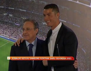 Cristiano Ronaldo setuju sambung  kontrak baharu sehingga 2021