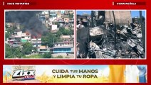 ¡Voraz incendio arrasa viviendas en Comayagüela!