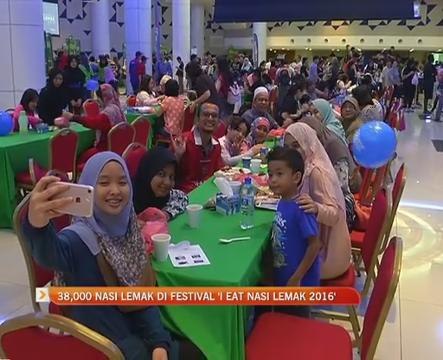 38,000 nasi lemak di festival 'I Eat Nasi Lemak 2016'