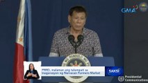 PRRD, malaman ang talumpati sa inagurasyon ng Narvacan Farmers Market | Saksi