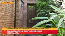 Inauguraron la quinta residencia estudiantil