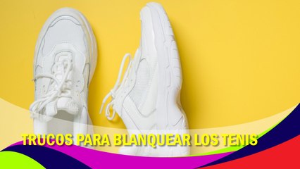 Trucos que triunfan en TikTok para blanquear los tenis