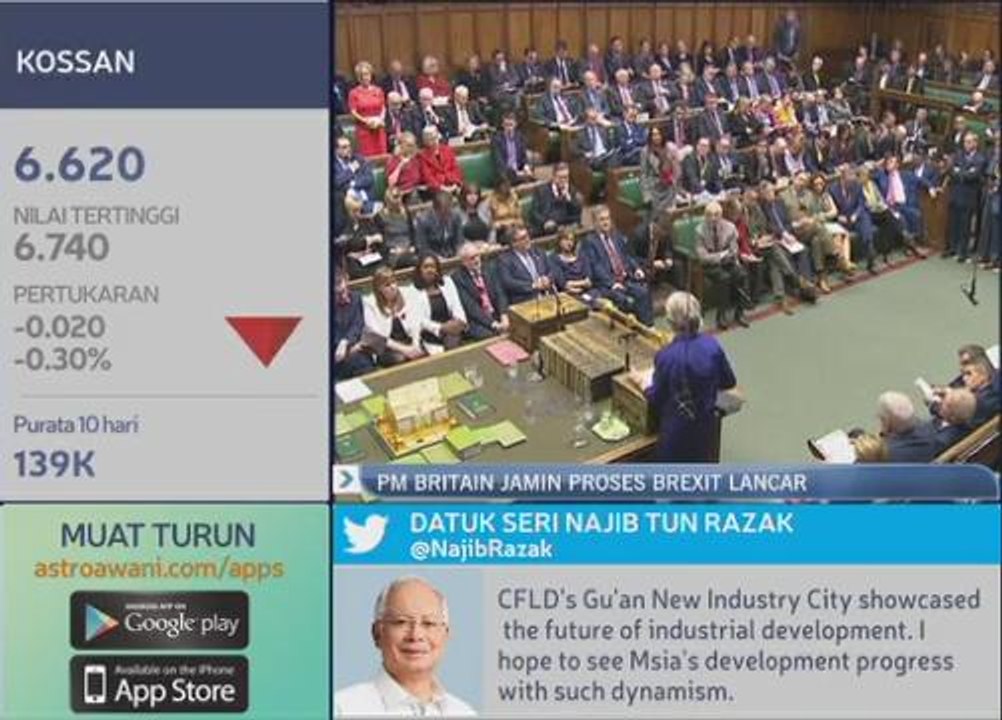 PM Britain jamin proses Brexit lancar