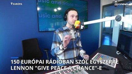 150 európai rádióban szólt egyszerre a Give Peace a Chance