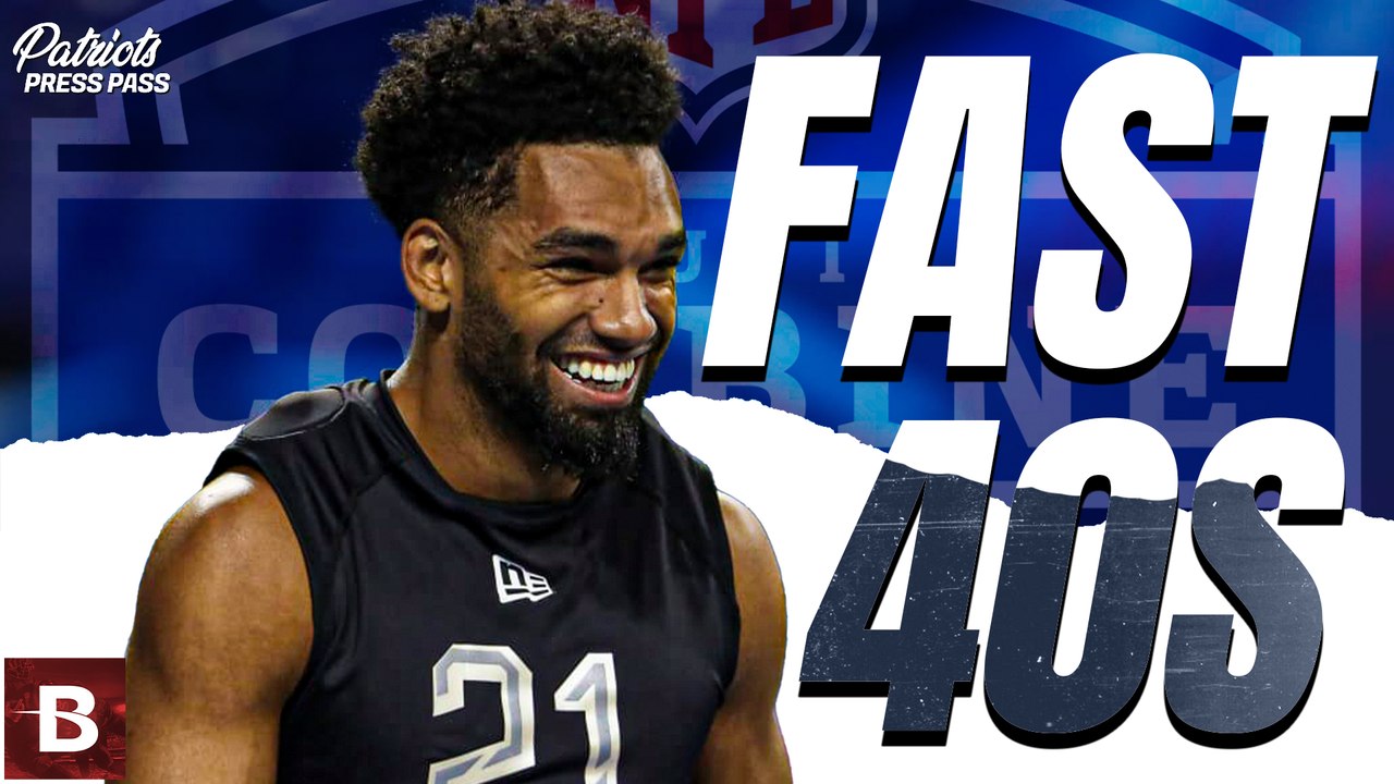 Wide Receivers ALL Running Fast 40 Yard Dashes at Combine video