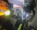 Italian firefighters rescue dog from earthquake debris