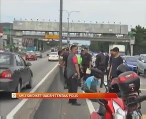 Ahli sindiket dadah tembak polis