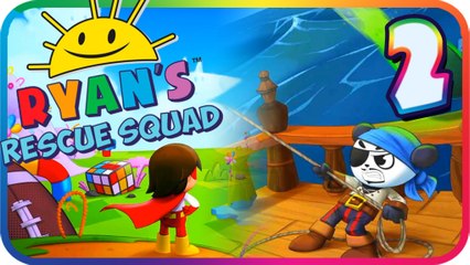 Ryan's Rescue Squad Walkthrough Part 2 (PS4, Switch, XB1) 100% World 2