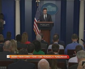 Barack Obama yakin James Comey tidak cuba pengaruhi pengundian