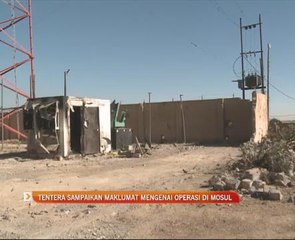Tentera sampaikan maklumat mengenai operasi di Mosul