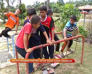 Aktiviti bermain penting untuk kanak-kanak membesar