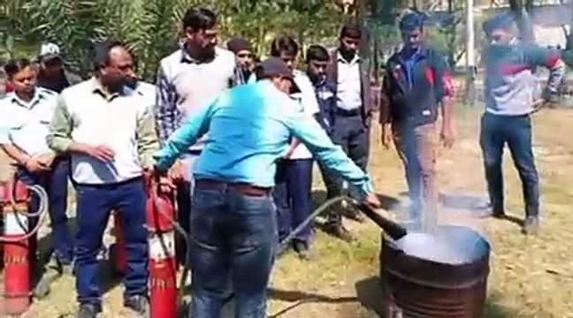 सूरतगढ़ थर्मल की दोनों परियोजनाओं में मनाया राष्ट्रीय सुरक्षा दिवस