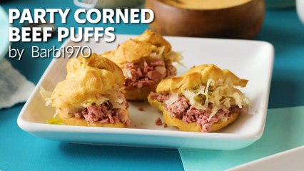 Party Corned Beef Puffs