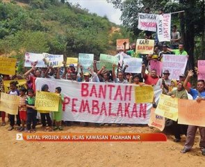 Batal projek jika jejas kawasan tadahan hujan