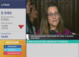 Kanada letak harapan tinggi CETA berjaya dimuktamad