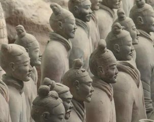 'Foreign forces' row over China's Terracotta Warriors