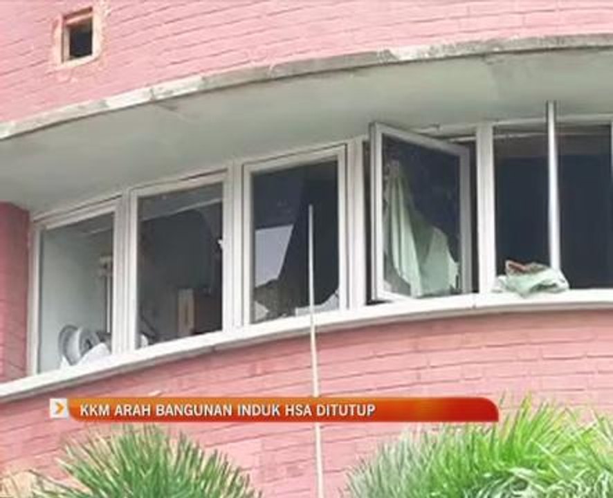 KKM arah bangunan induk HSA ditutup