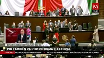 PRI también va por reforma electoral: Rubén Moreira