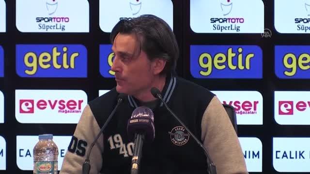 Yeni Malatyaspor-Adana Demirspor maçının ardından - Vincenzo Montella