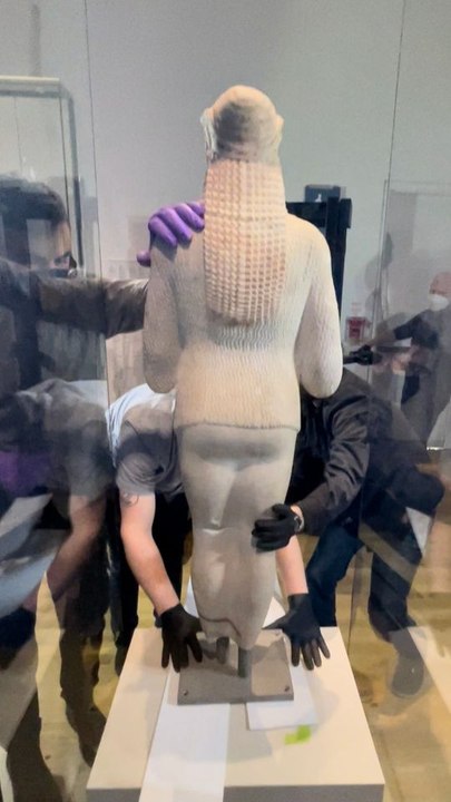 Sneak Peek At The ROM’s Ancient Greek Statue, Kore 670