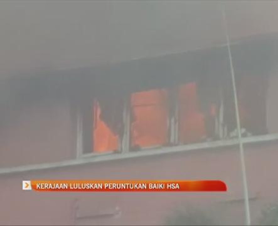 Kerajaan luluskan peruntukan baiki HSA