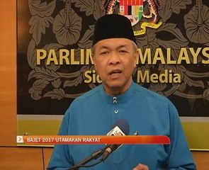 Bajet 2017 utamakan rakyat