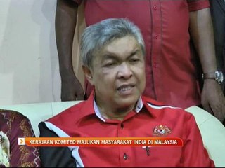 Kerajaan komited majukan masyarakat India di Malaysia