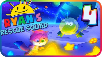 Ryan's Rescue Squad Walkthrough Part 4 (PS4, Switch, XB1) 100% World 4